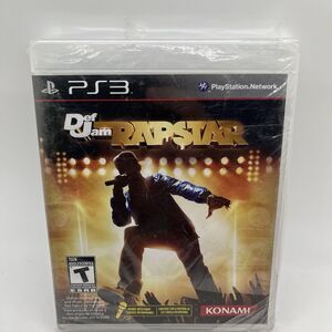 Def Jam Rapstar PS3 PlayStation 3 Brand New - Sealed